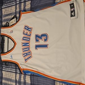 OKC Thunder James Harden swingman jersey.